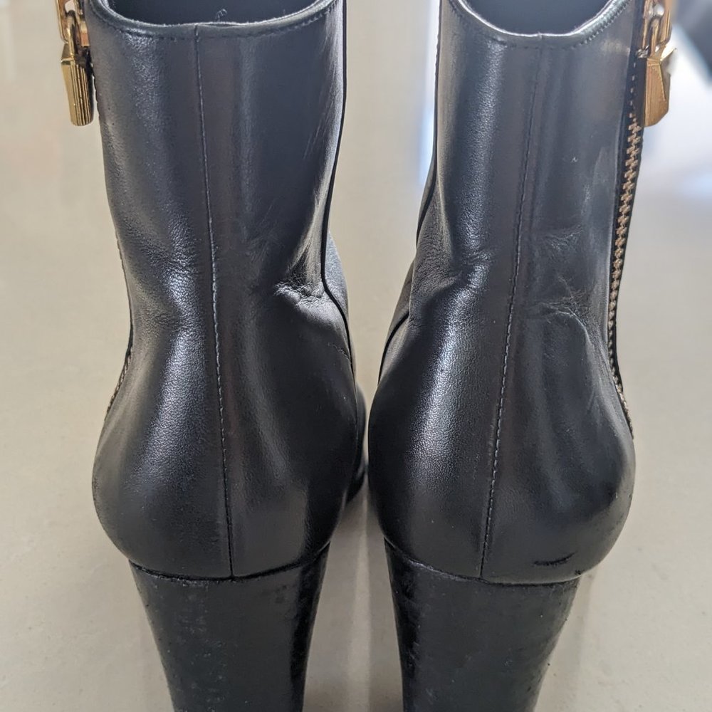 Michael Kors Black Leather Boots - Picture 8 of 15
